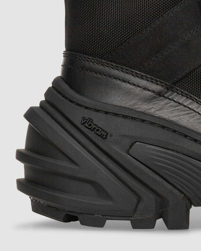 NYLON AND LEATHER LACE UP BOOT WITH VIBRAM SOLE 8