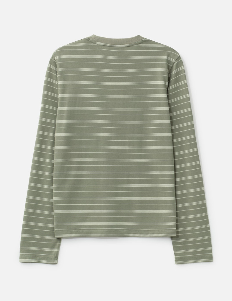Maison Kitsuné STRIPED LONG SLEEVE REGULAR T-SHIRT outlook