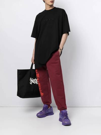 VETEMENTS oversized cotton T-shirt outlook