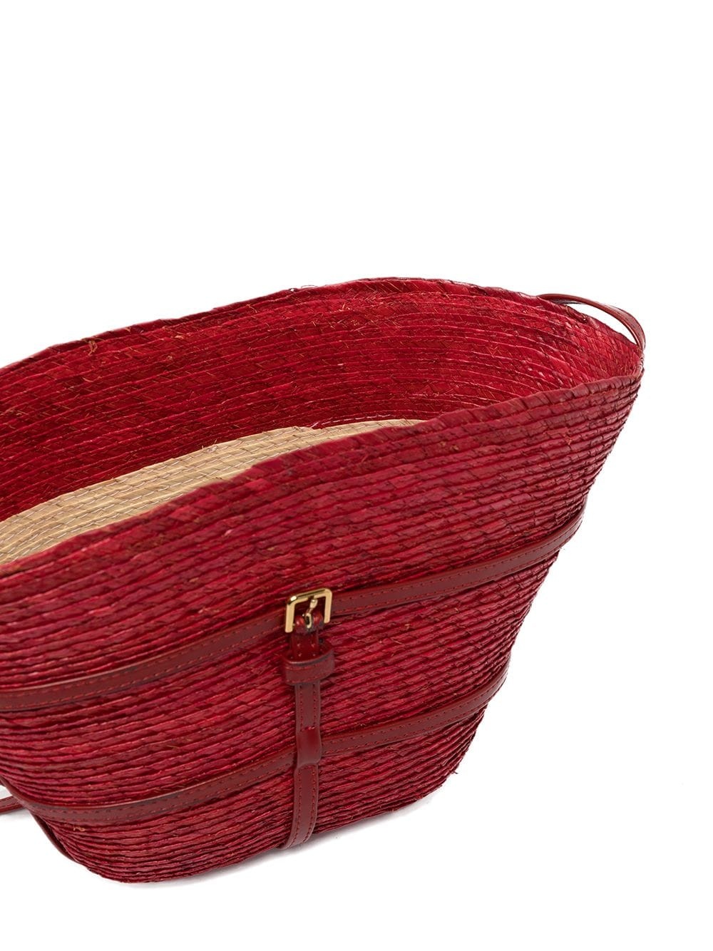 Watermill raffia crossbody bag - 5