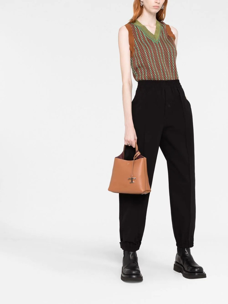 Tod's T-plaque tote bag outlook