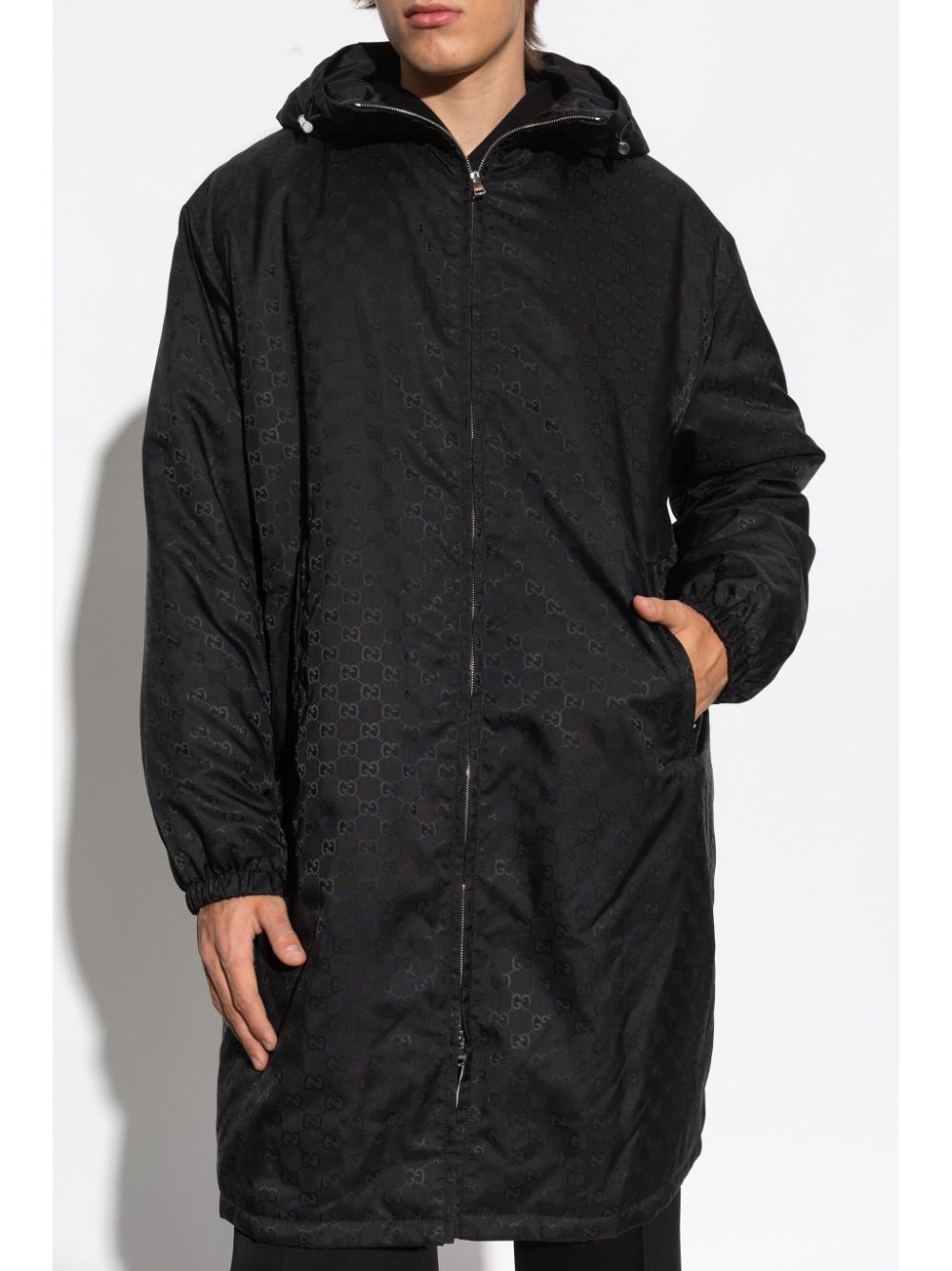 GG-pattern parka - 3