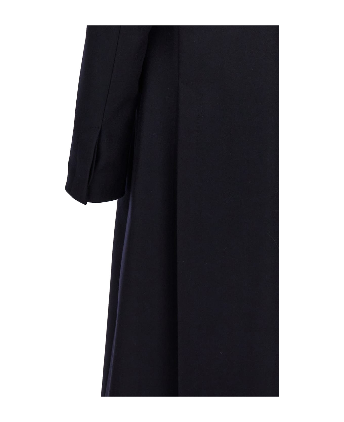 Single-breasted Long Coat - 4