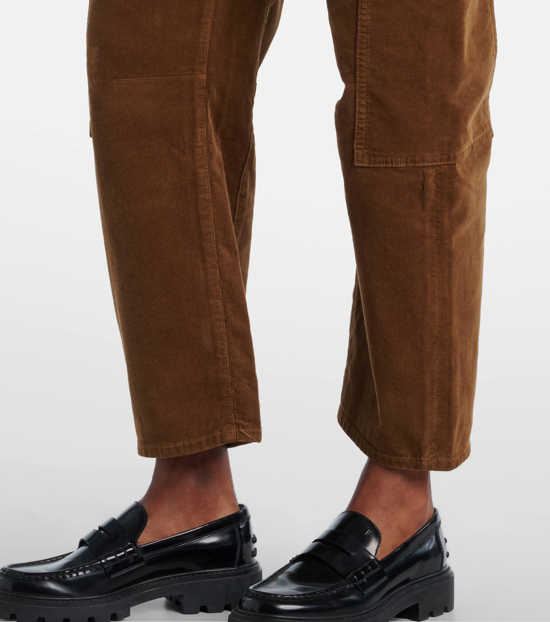 Marcelle cotton corduroy cargo pants - 5