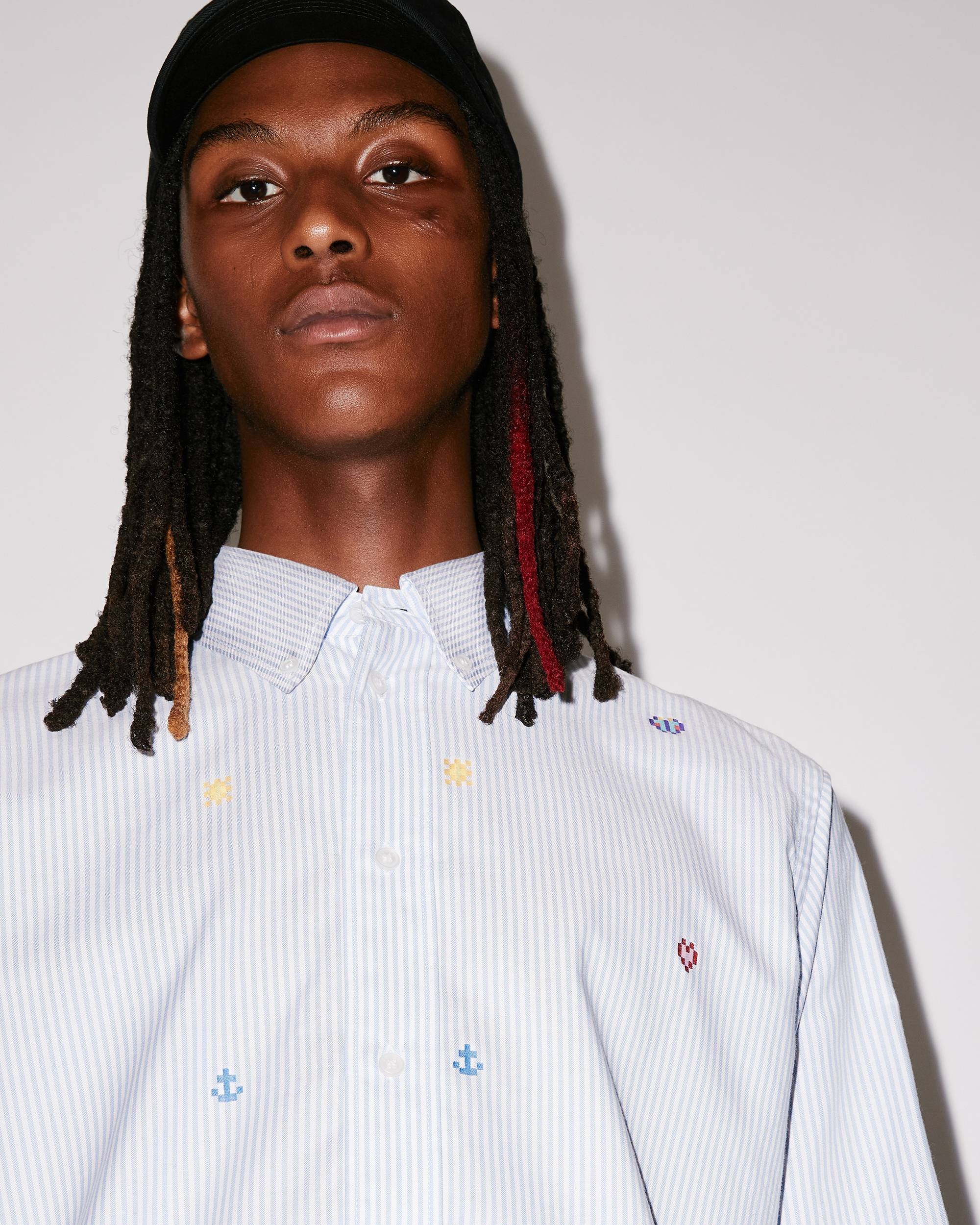 'KENZO Pixel' striped casual shirt - 6