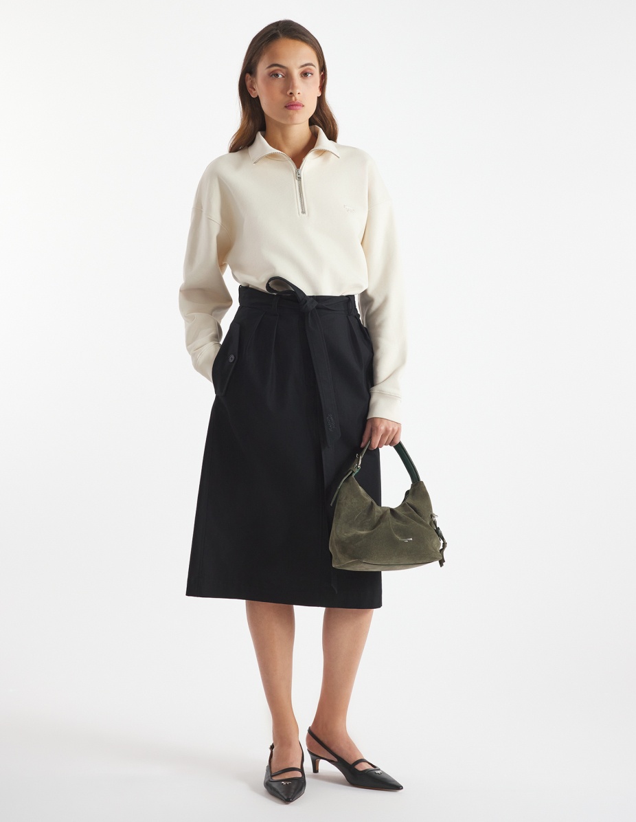 BELTED SKIRT - 2