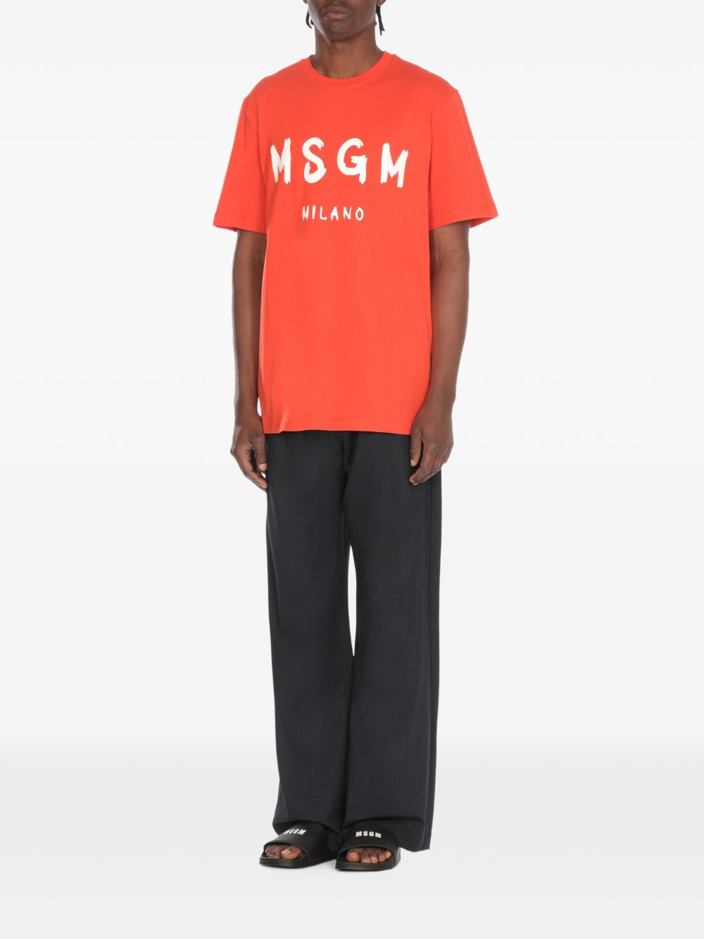 logo-print T-shirt - 2
