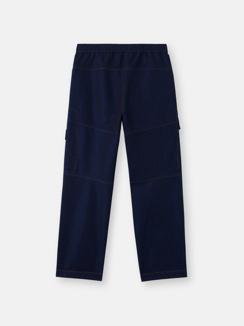 3100045 INDIGO POLYPROPYLENE DENIM LIGHT-RINSED 7
