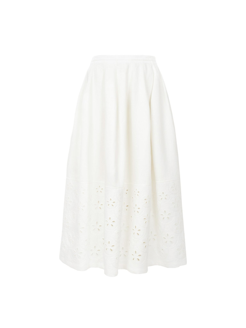 EMBROIDERED MID-LENGTH SKIRT 1