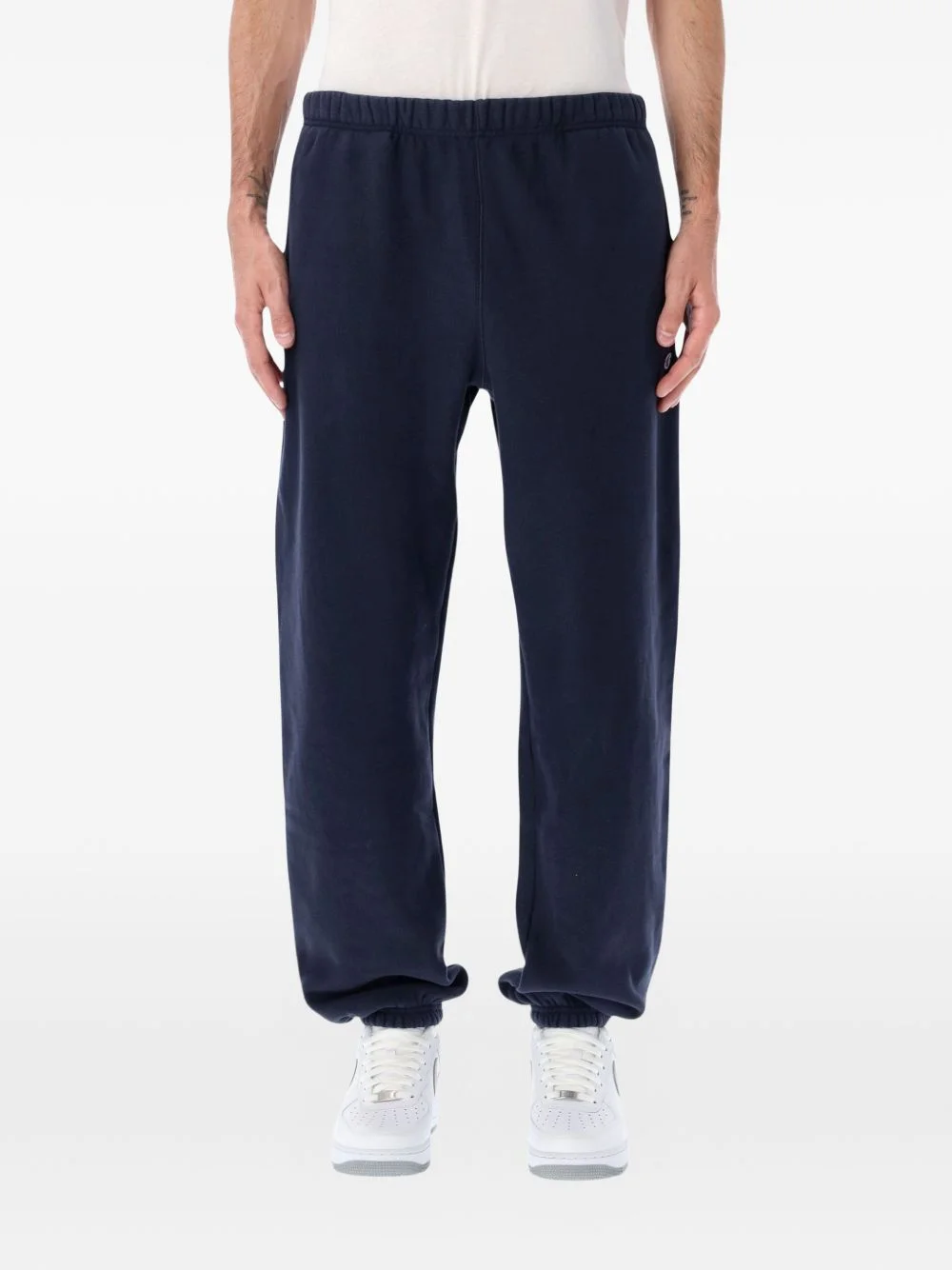 logo-patch track pants - 1