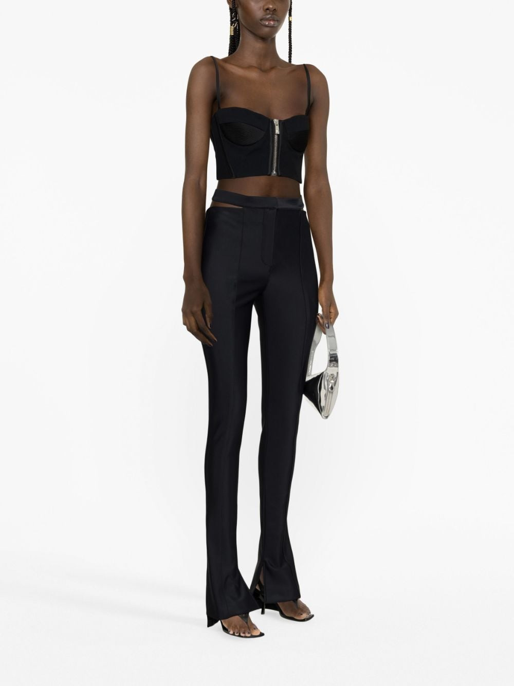 MUGLER Trousers Black - 4