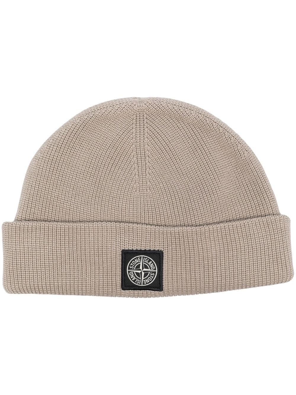 Berretto ribbed-knit beanie hat - 1