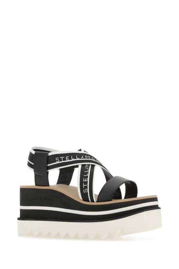 サンダル・ミュール STELLA McCARTNEY Two-Tone Fabric Sneak Elyse Sandals Stella McCartney Two-tone fabric Sneak Elyse sandals