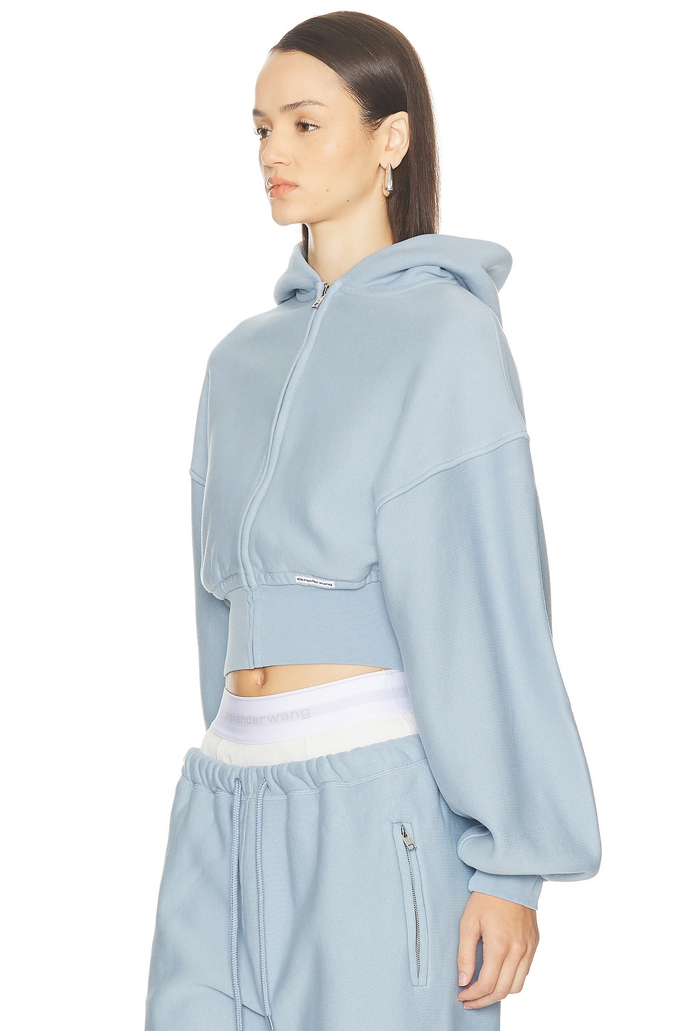 Cropped Zip Up Jacket - 2