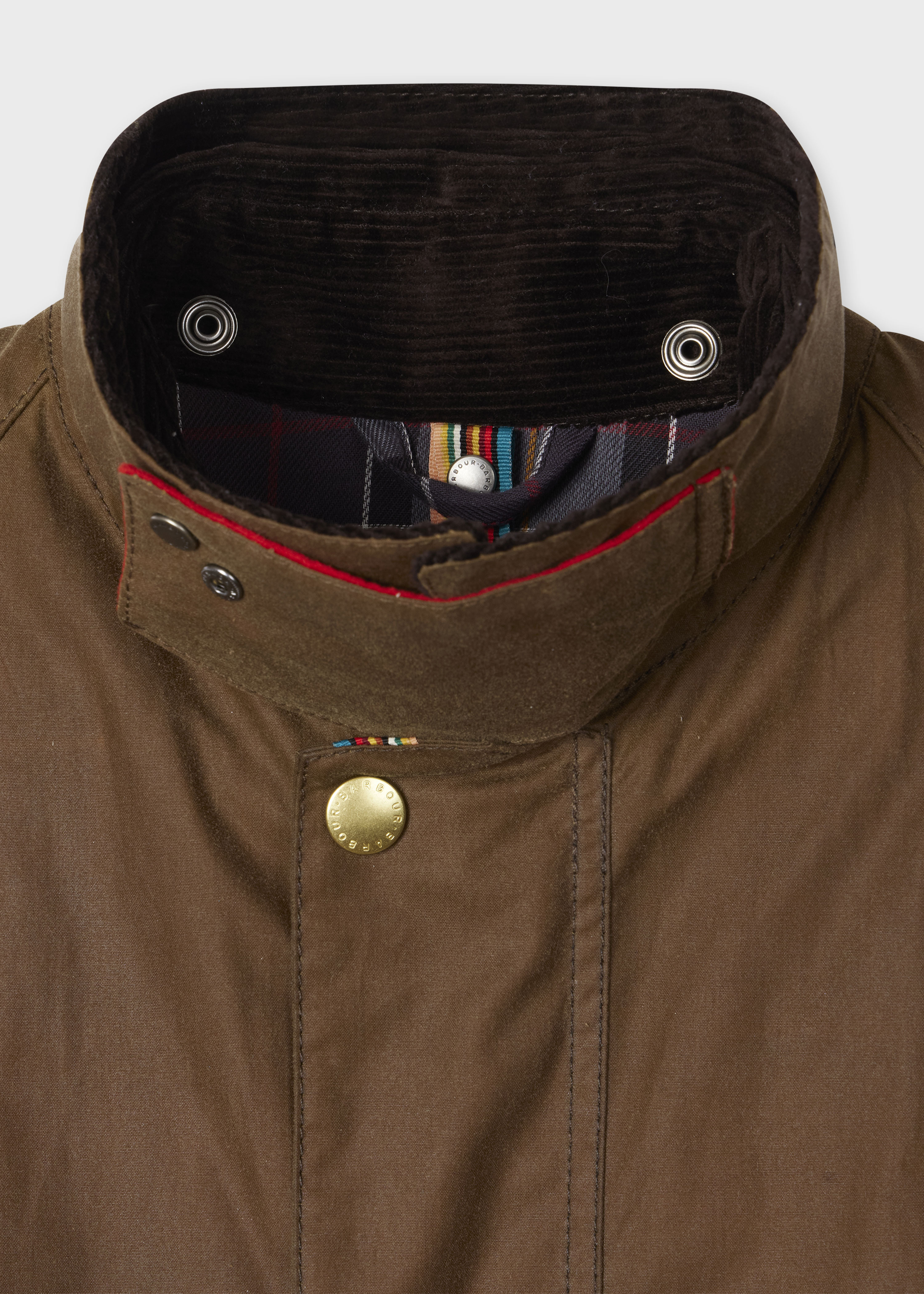 Paul Smith loves Barbour - Tan Oversized Bedale Wax Jacket - 2