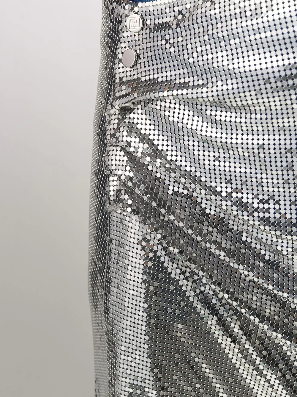 chainmail ruched skirt - 5