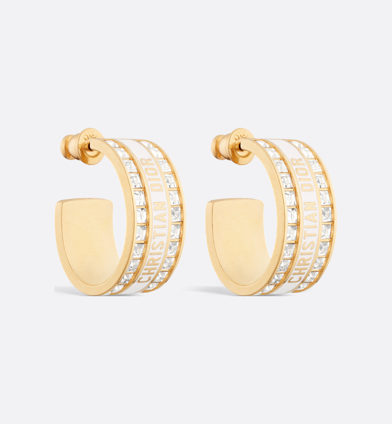 Dior Night Code Hoop Earrings 1
