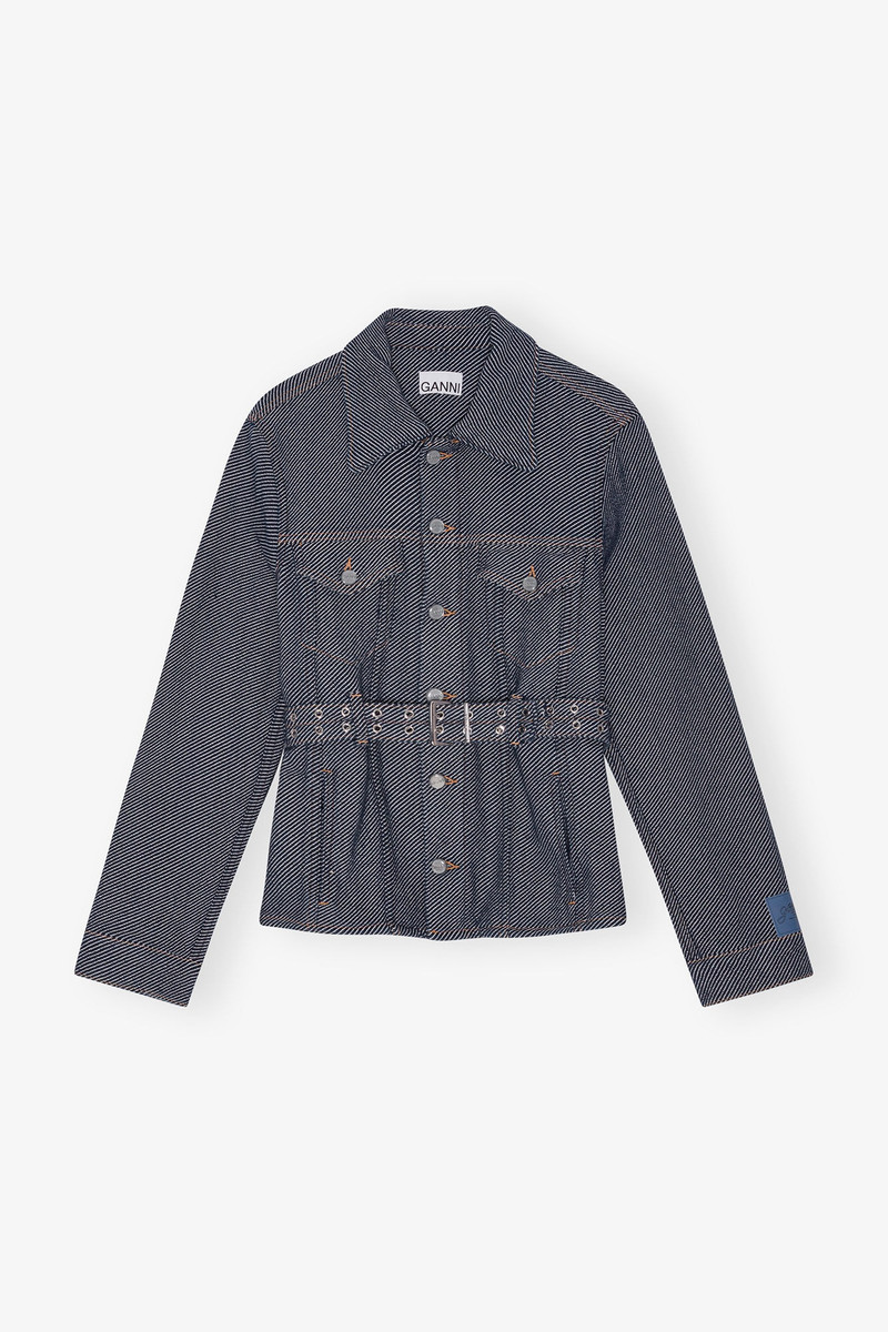 BLUE HEAVY TWILL DENIM SHORT 재킷 1