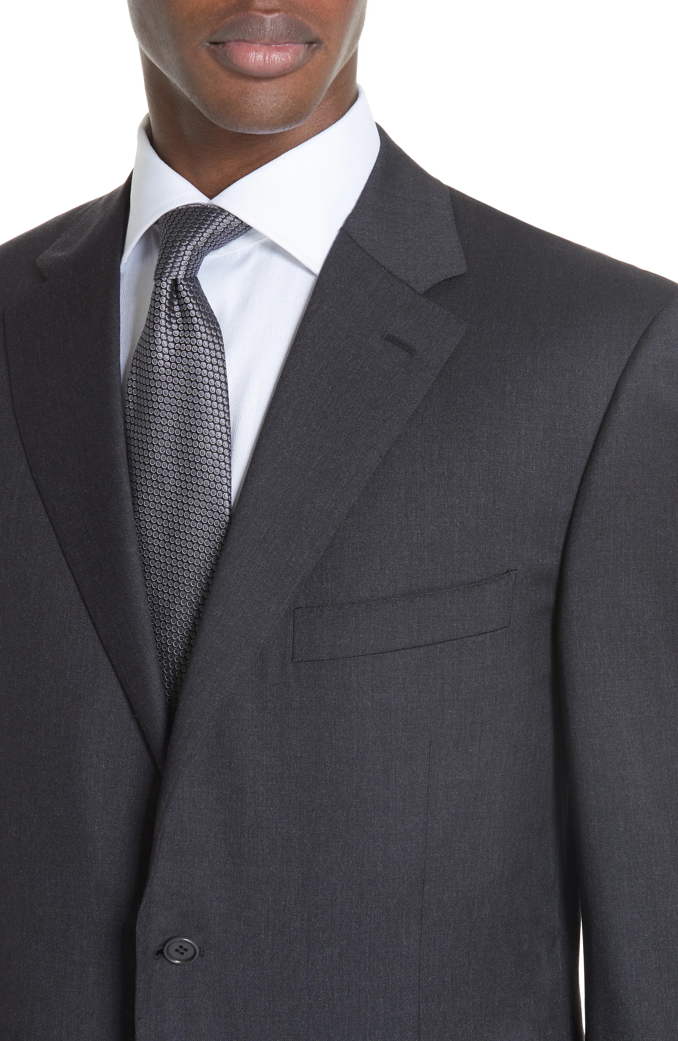 Classic Fit Wool Suit - 4