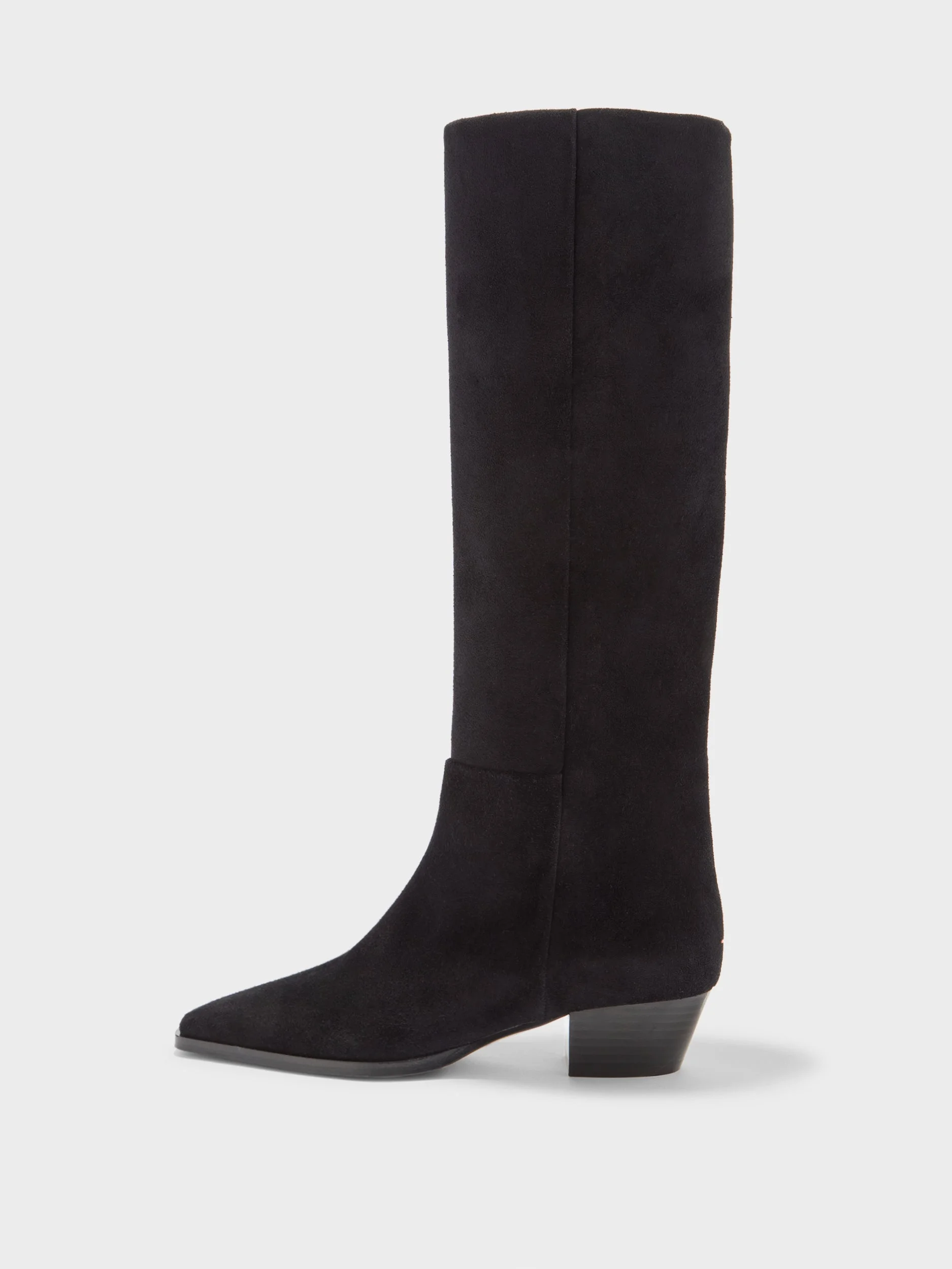 Medea Suede Knee-High Boots - 1