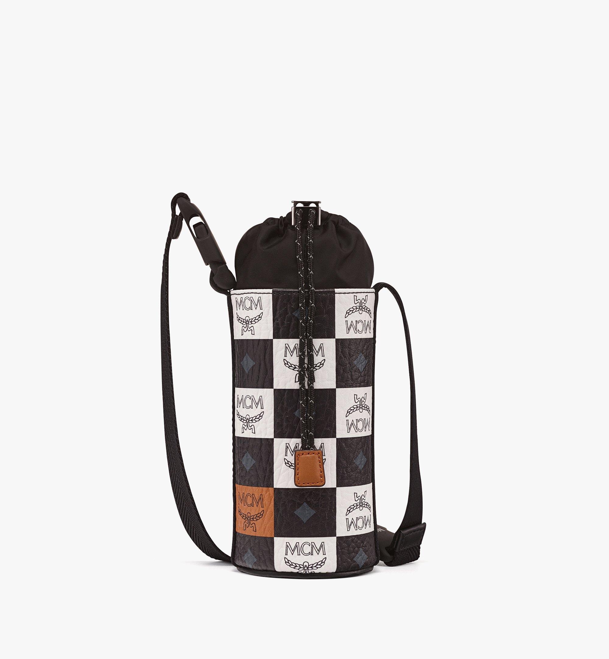 Ottomar Bottle Holder in Checkerboard Visetos - 5