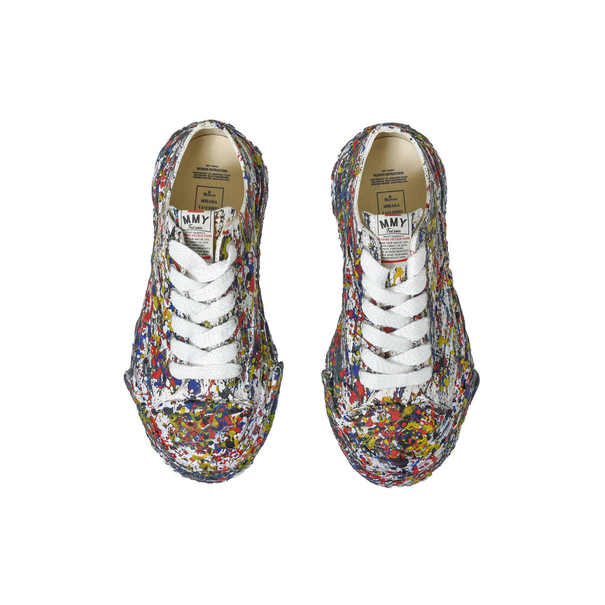 PETERSON 23 SPUTTERING LOW-TOP SNEAKERS (WHITE) - 4
