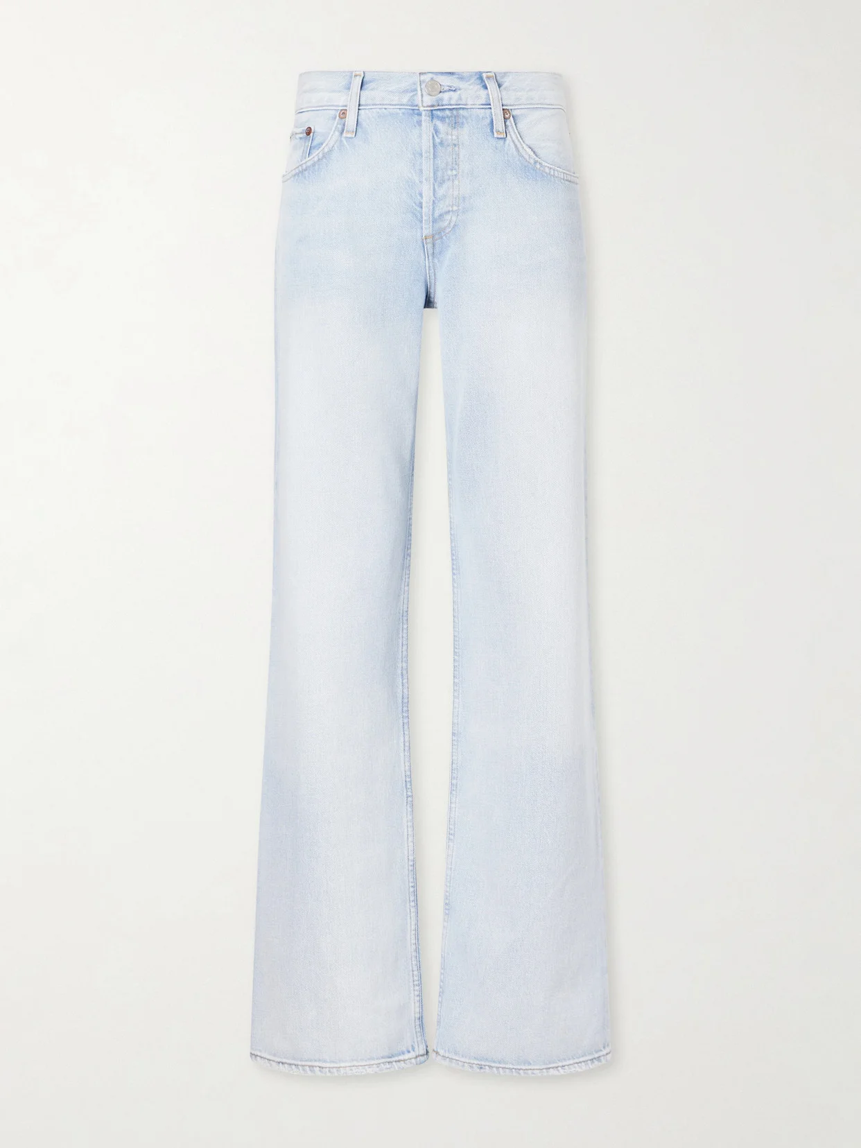 Low Rise Loose Straight-leg Organic Jeans - 1