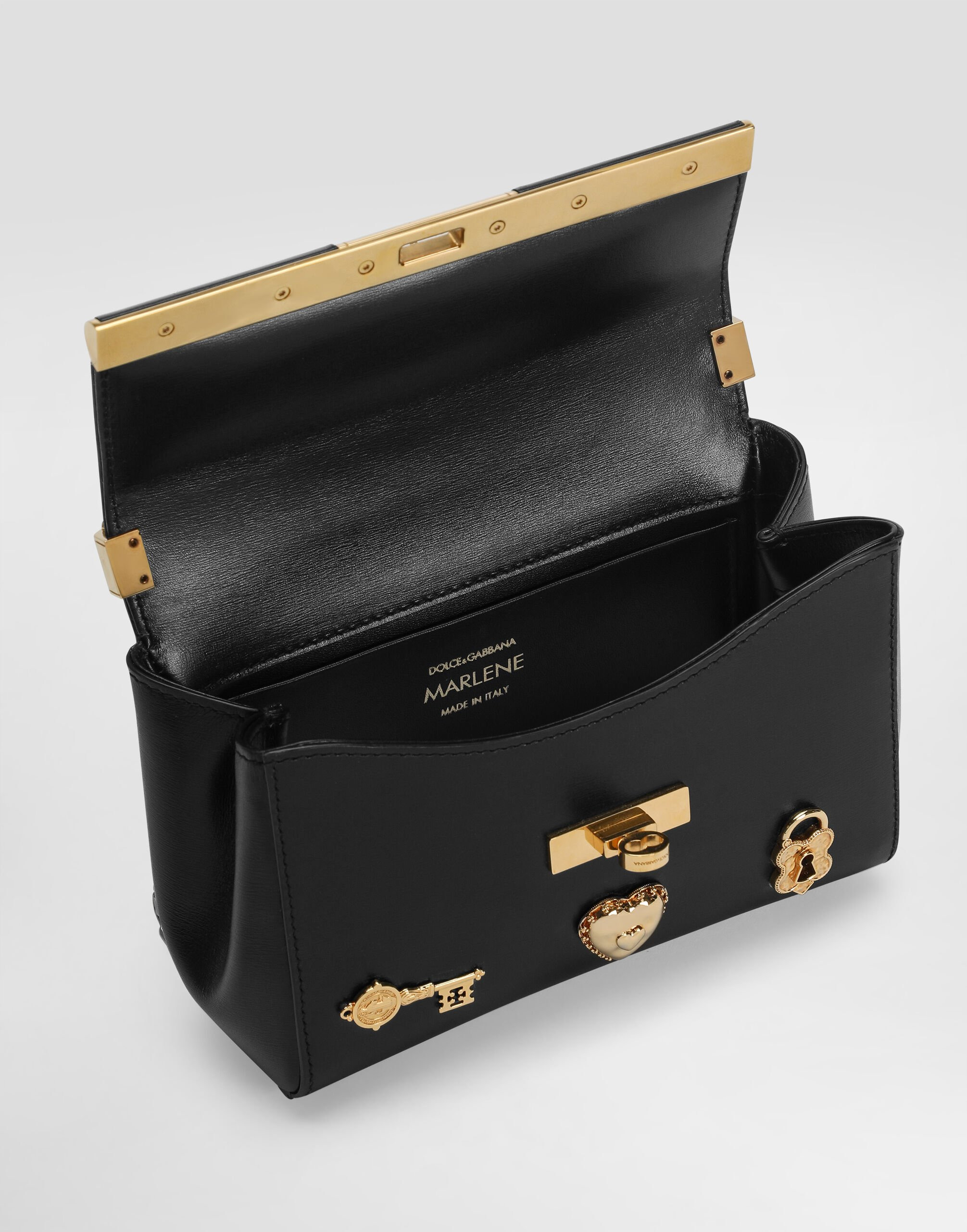 Marlene city mini bag in palmated calfskin - 5