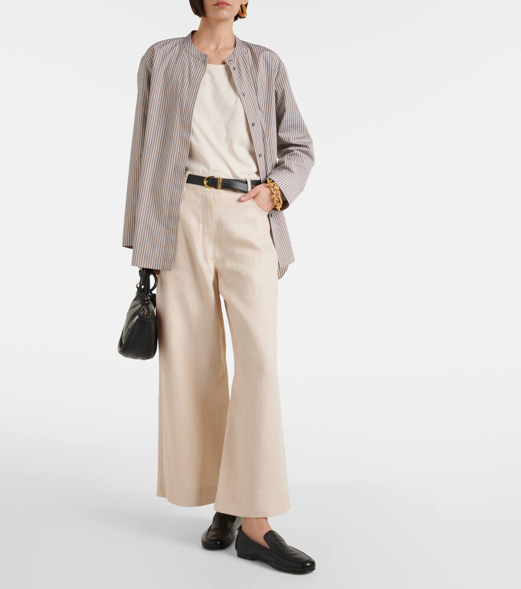 Rondine striped cotton poplin shirt - 2