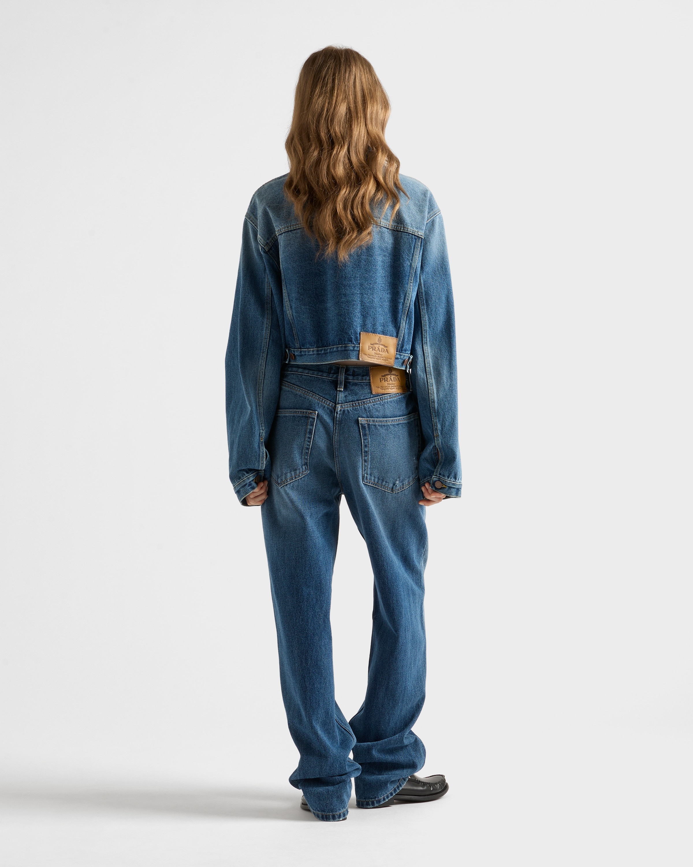 Denim blouson jacket - 5