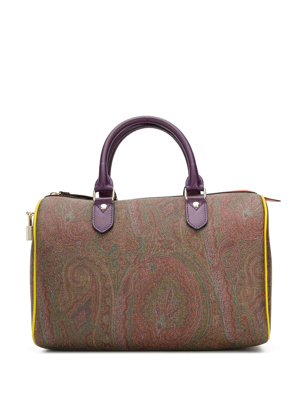 paisley print bowling bag - 1