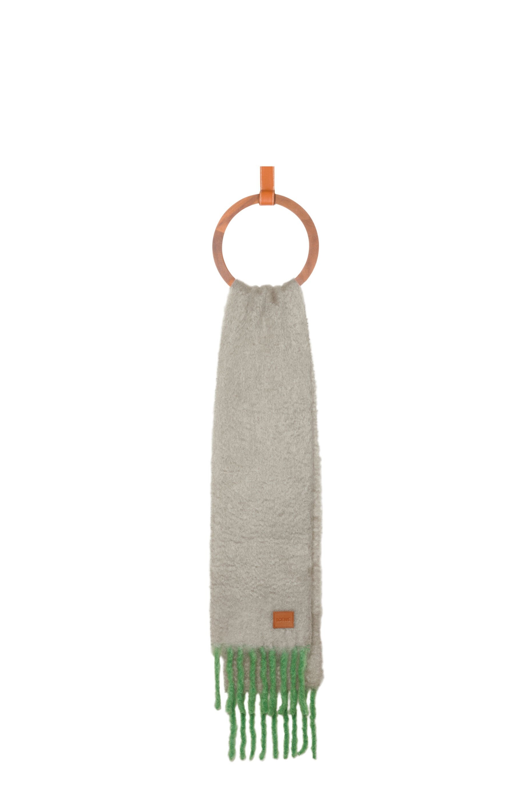 Scarf in mohair and wool blend - 2