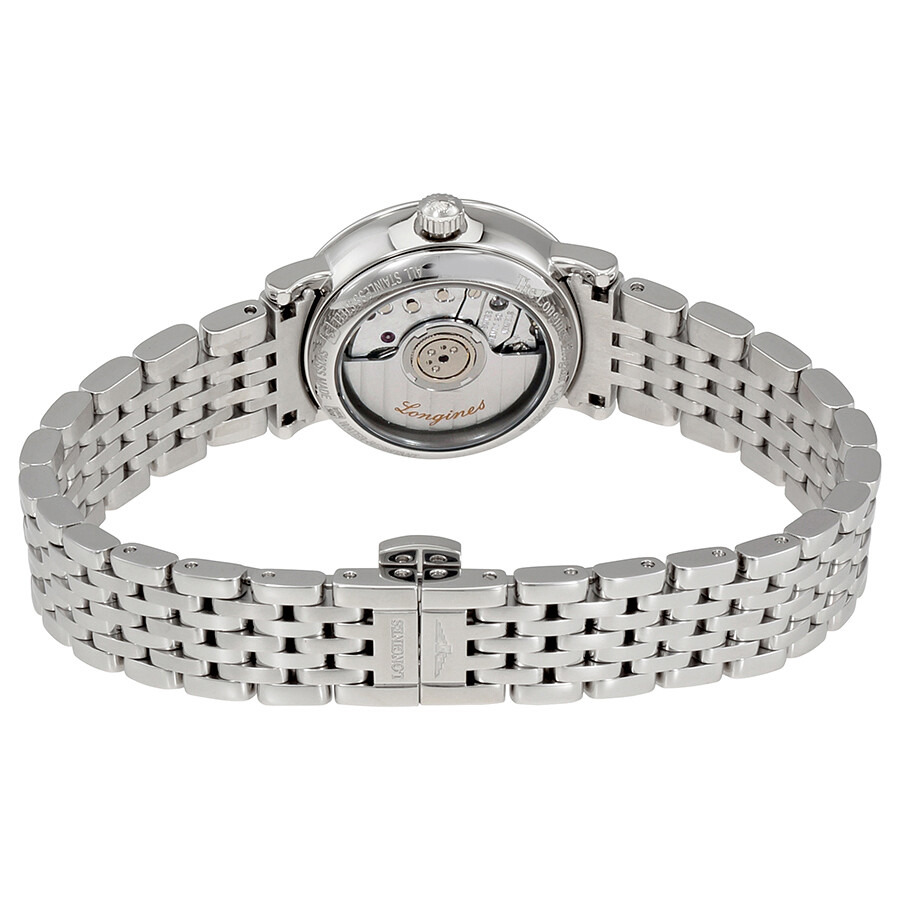 Pre-owned Longines Elegant Grey Dial Ladies Watch L4.309.4.72.6 - 3