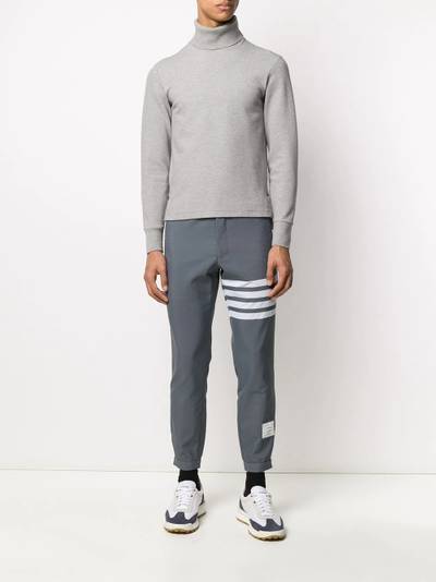 Thom Browne ribbed turtleneck jumper outlook