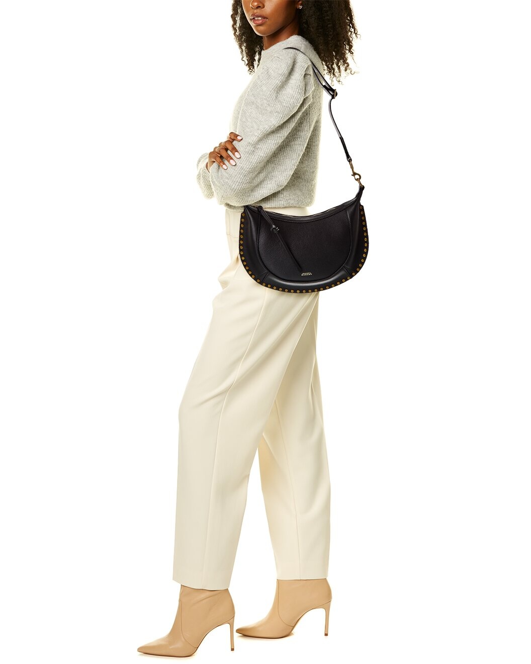 Isabel Marant Naoko Leather Shoulder Bag - 4