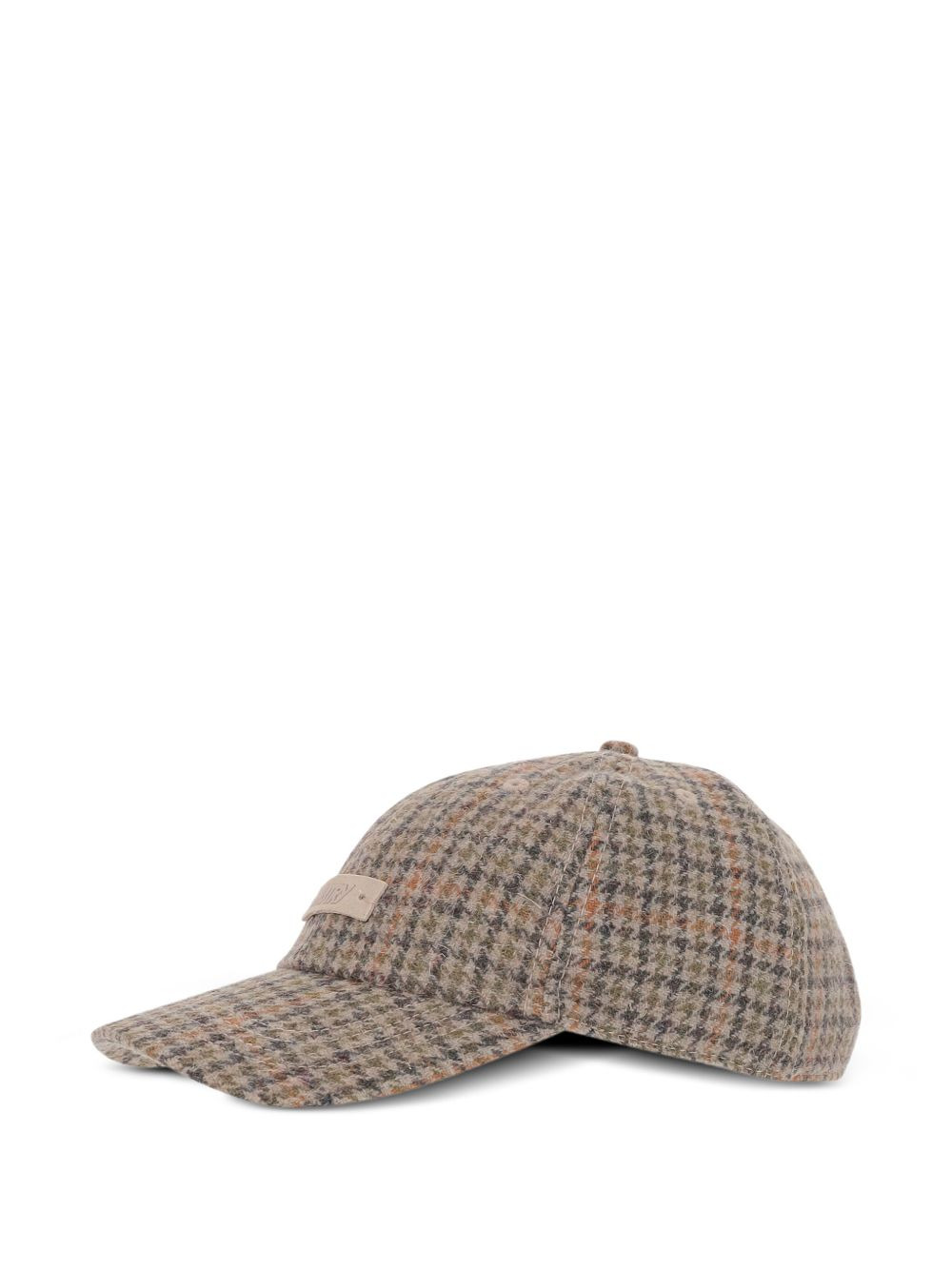 houndstooth-pattern baseball cap - 3