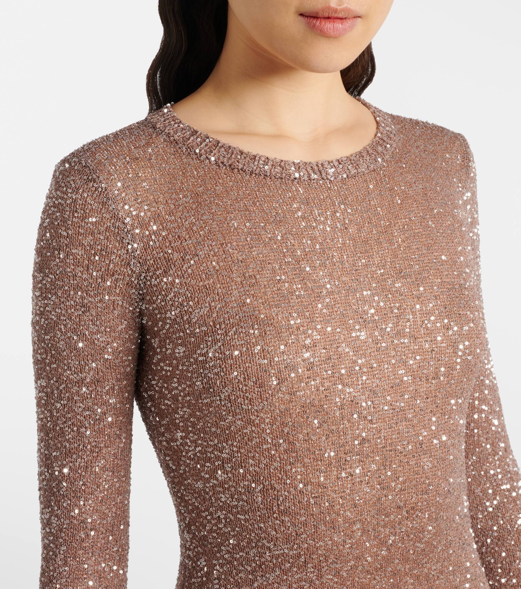 Sequined maxi dress - 4