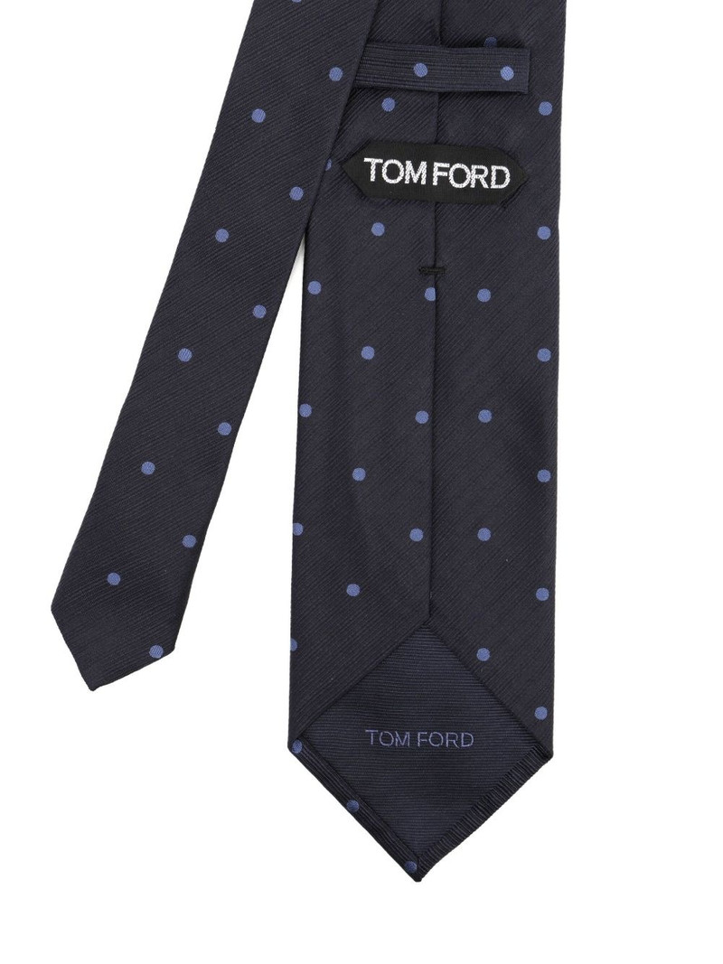 TOM FORD polka-dot tie outlook