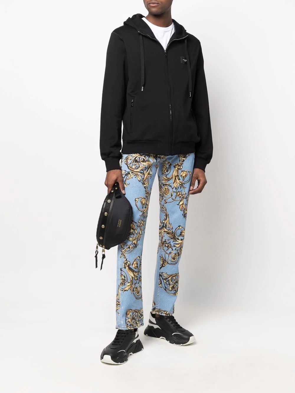 Regalia Baroque printed jeans - 2