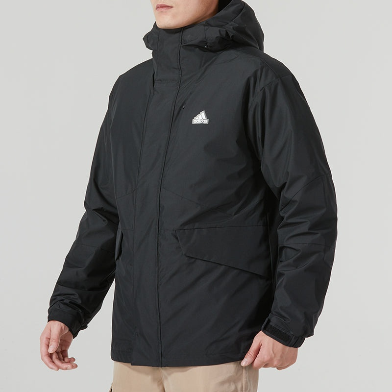 adidas Snow Sport-Inspired 3-In-1 Down Jacket 'Black' IL8916 - 2