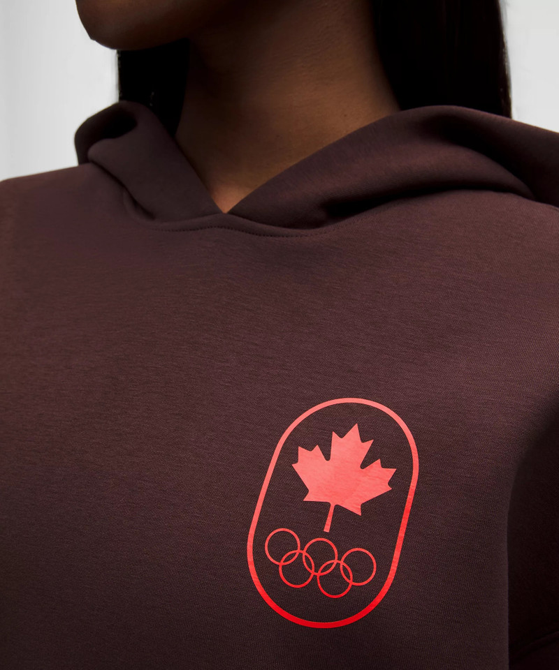 Team Canada Women's Big Cozy Ultra-Oversized Hoodie *COC Logo 6