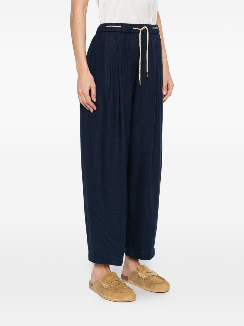 Herno drawstring-fastening trousers outlook
