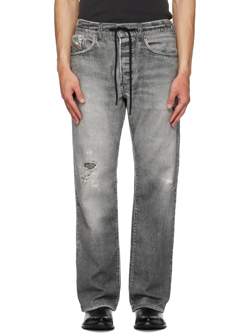 Gray Relaxed 2080 D-Reel Joggjeans 068us Jeans - 1