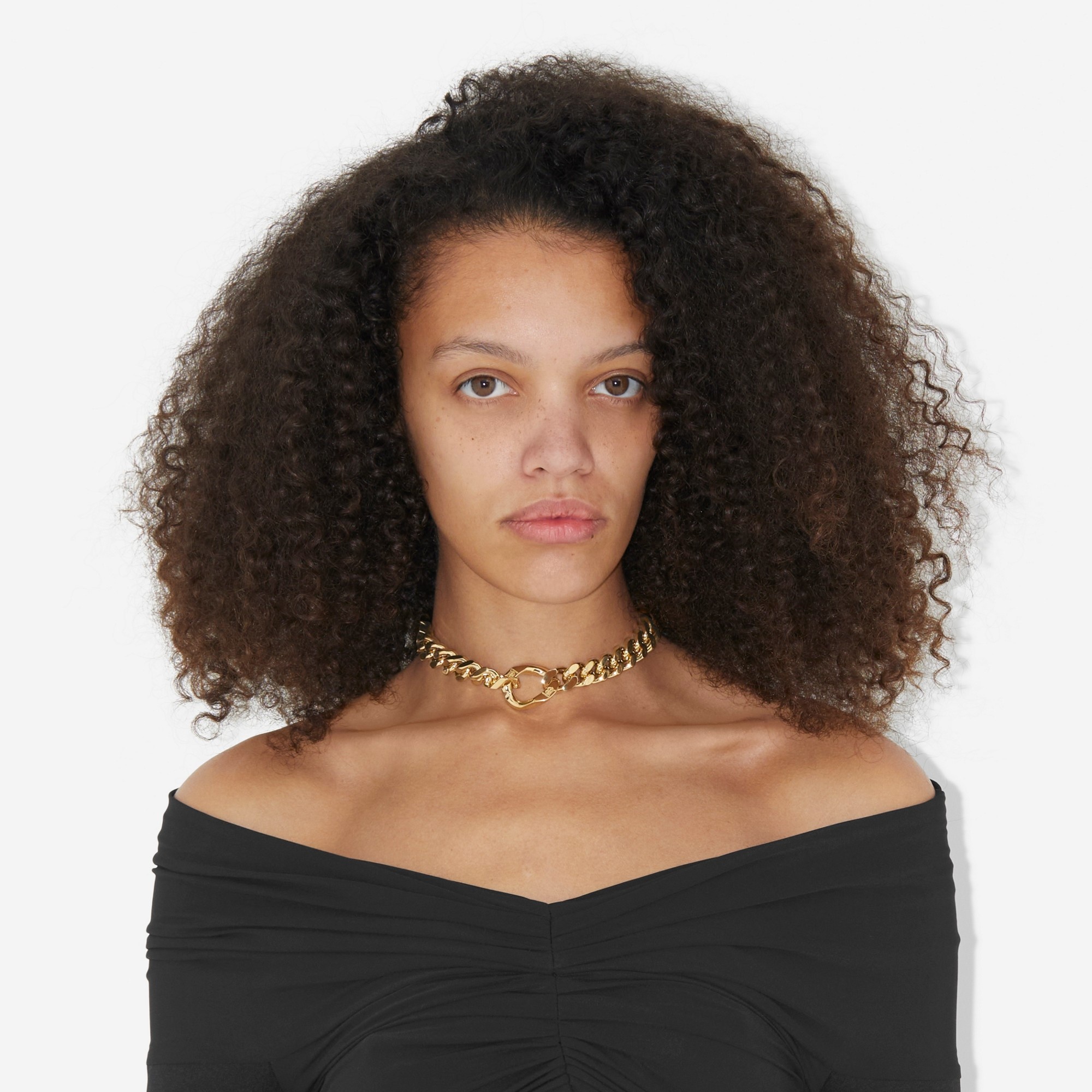 Gold-plated Chain-link Necklace - 2