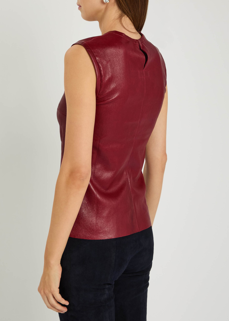 Stouls Miuccia Stretch-leather top - 3