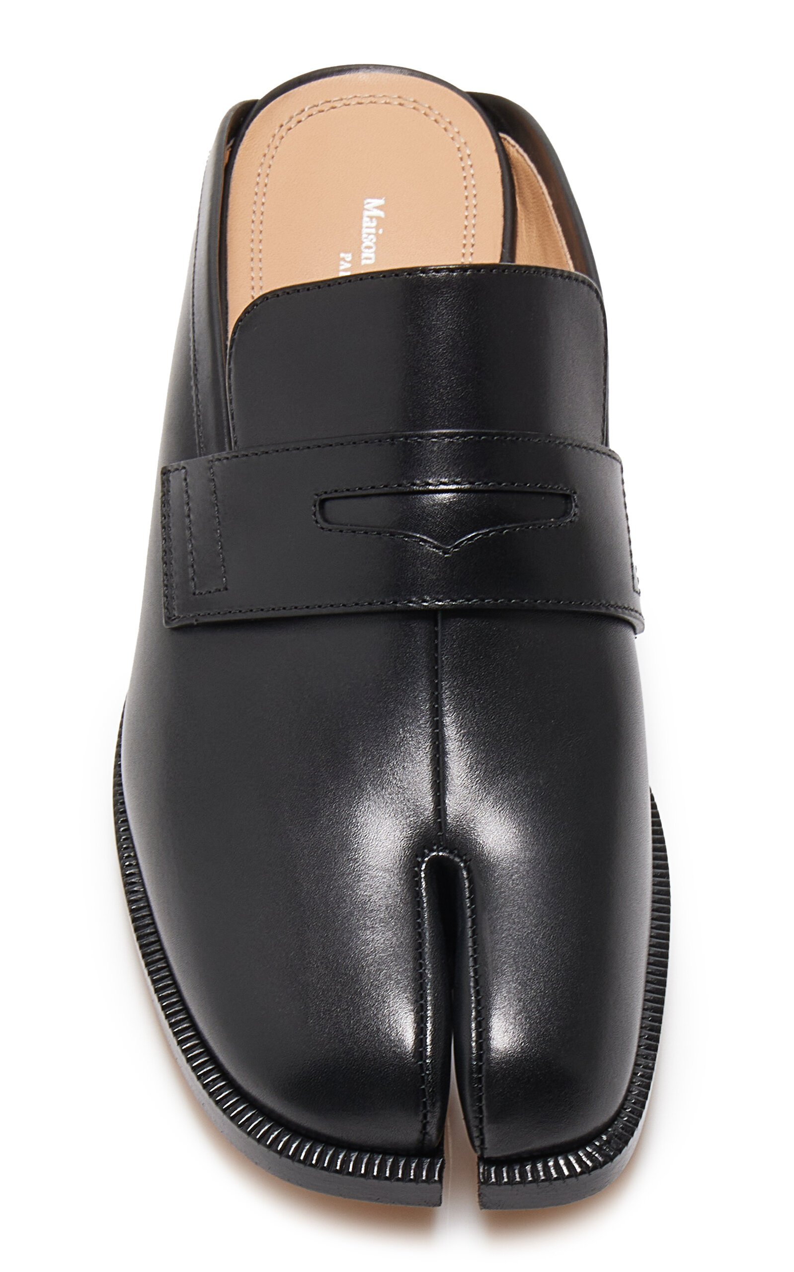 Tabi Leather City Loafer Mules black - 3