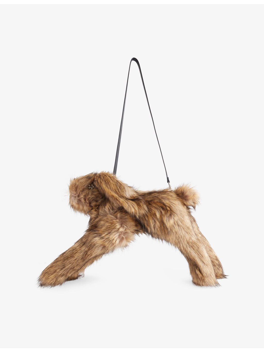 Hare Faux-Fur Cross-Body Bag - 1