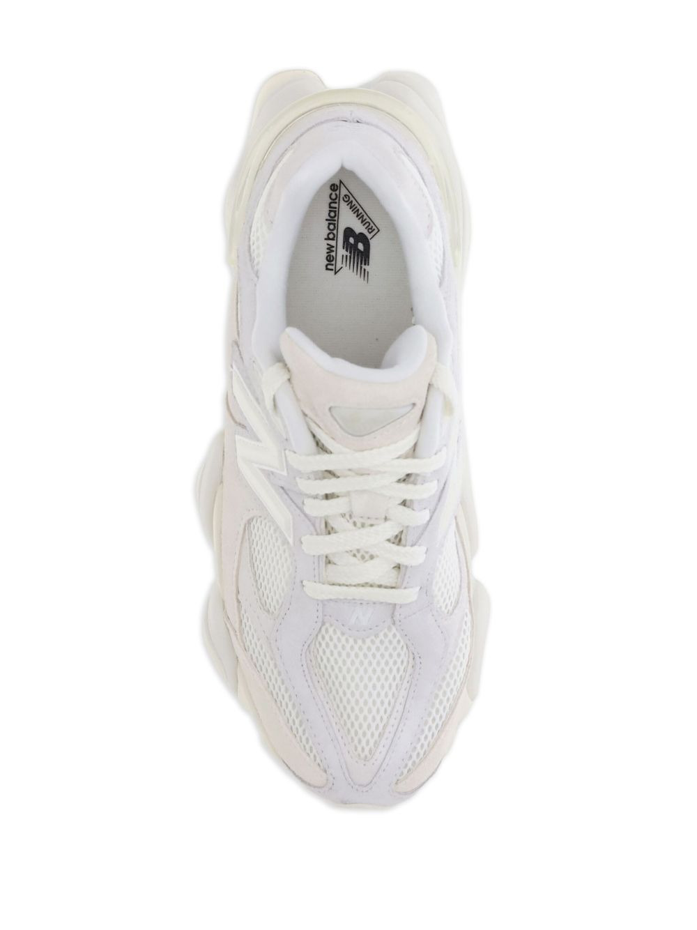mesh-panelled chunky sneakers - 3