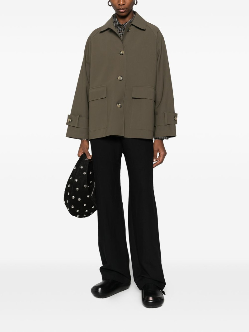 Harris Wharf London raglan-sleeve scuba jacket outlook