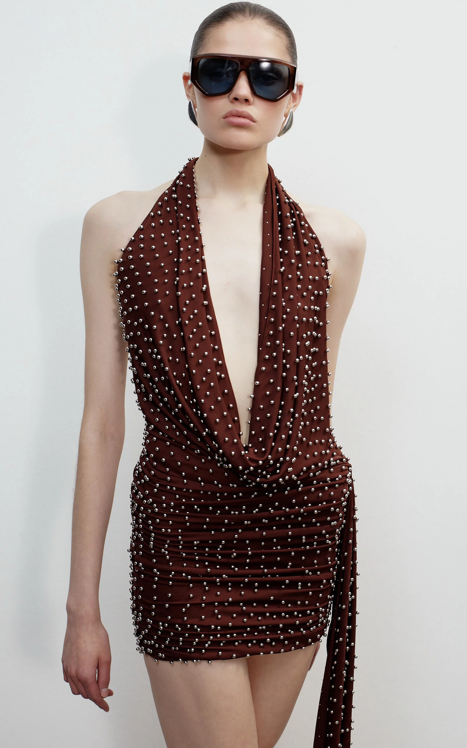 Agel Plunging Top brown - 1